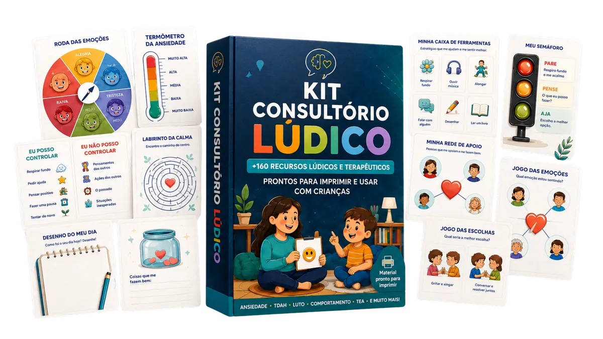 Kit Consultório Lúdico